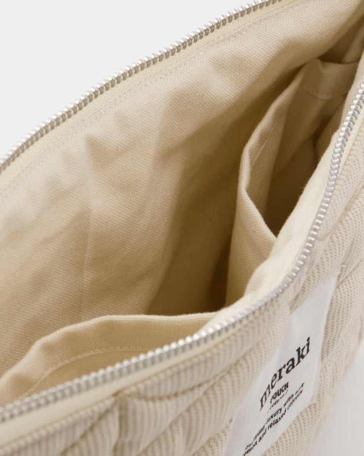 Pouch, Mentha, Off white/safari
