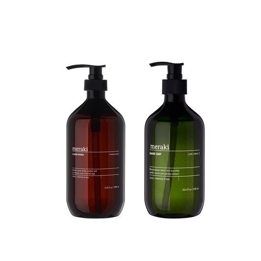 Rankų muilo ir Indų ploviklio rinkinys, Meraki