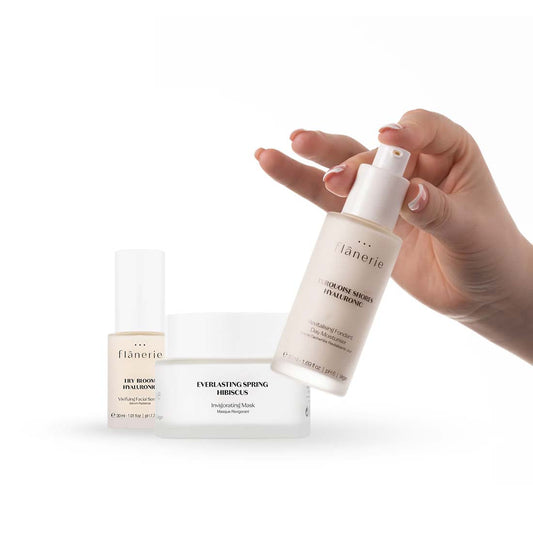 FLÂNERIE gaivinamasis veido odos priežiūros rinkinys